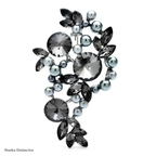 PENDRA Insectflora Insect and Flower Brooch