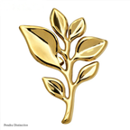 PENDRA Leafelle Stainless Steel Leaf Brooch