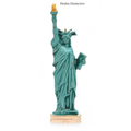 PENDRA Enamel Statue Of Liberty Lady Brooch