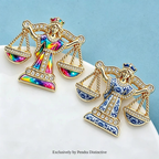 PENDRA Libra Zodiac Sign Brooch