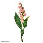 PENDRA Liliana Elegant Enamel Lily Flower Brooch