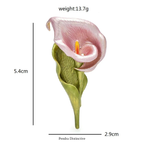 PENDRA Lilielle Pretty Lily Flower Brooch