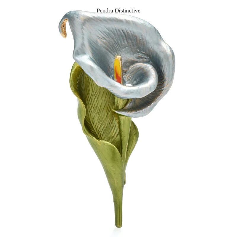 PENDRA Lilielle Pretty Lily Flower Brooch
