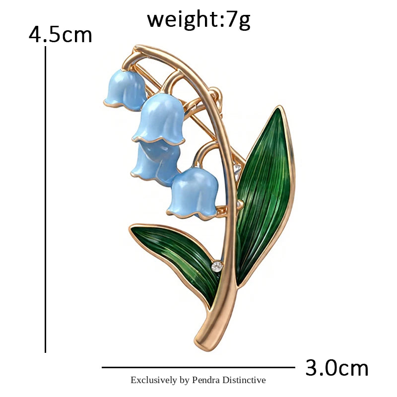 PENDRA Lilymay May Birthday Lily Brooch