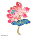 PENDRA Lotuselle Pretty Lotus Flower Brooch