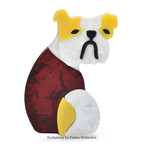 PENDRA Lovely Acrylic Dog Brooch