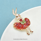 PENDRA Lovely Bunny Rabbit Brooch