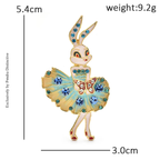 PENDRA Lovely Bunny Rabbit Brooch