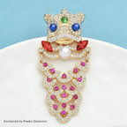 PENDRA Lovely Cool Lion Brooch