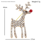 PENDRA Lovely Deer Brooch
