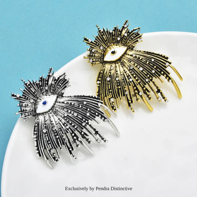 PENDRA Vintage Lovely Eye Brooch