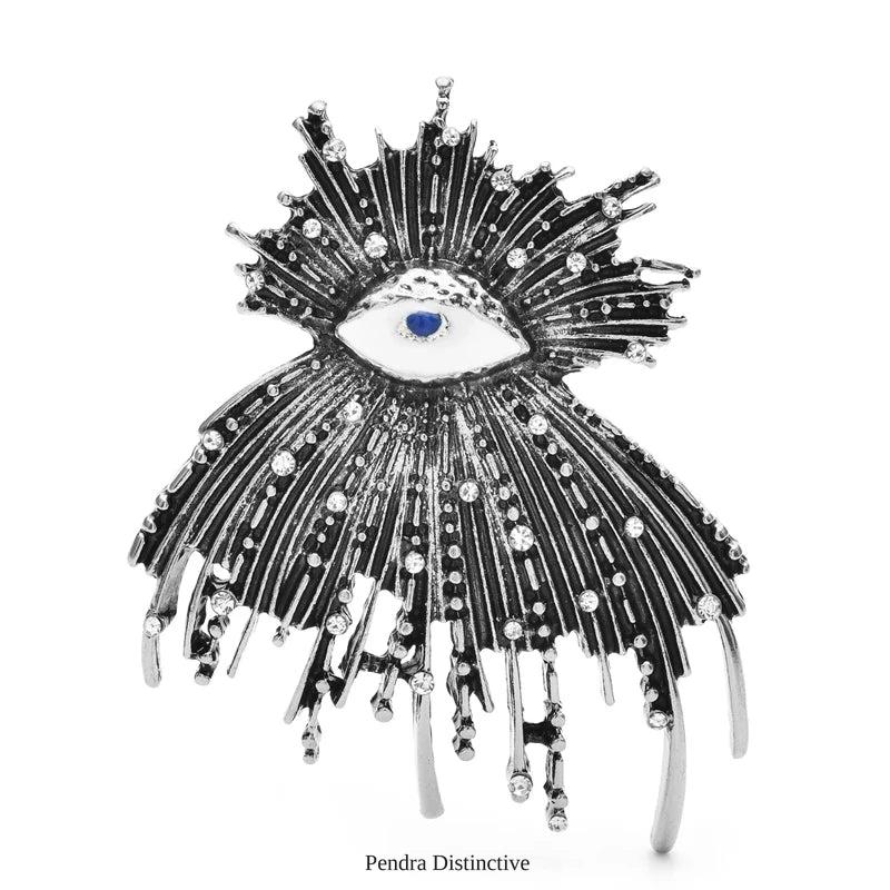 PENDRA Vintage Lovely Eye Brooch