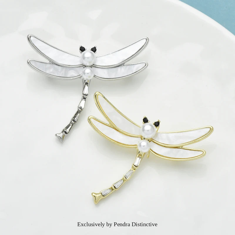 PENDRA Lovely Flying Dragonfly Brooch