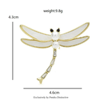 PENDRA Lovely Flying Dragonfly Brooch