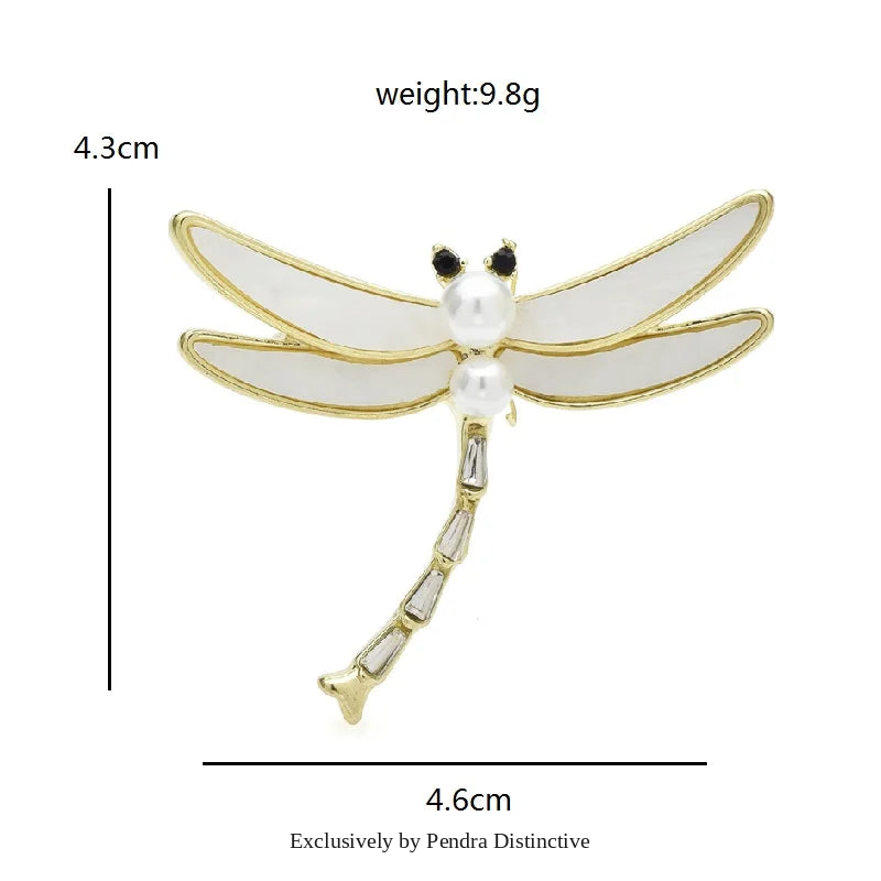 PENDRA Lovely Flying Dragonfly Brooch