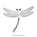 PENDRA Lovely Flying Dragonfly Brooch