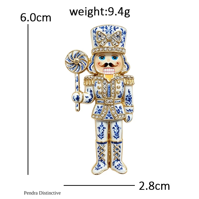 PENDRA Lovely Soldier Brooch