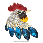 PENDRA Lovely Strong Chicken Brooch