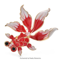 PENDRA Lovely Swimming Goldfish Brooch
