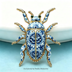 PENDRA Lovey Chafer Beetle Brooch