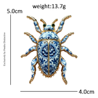 PENDRA Lovey Chafer Beetle Brooch