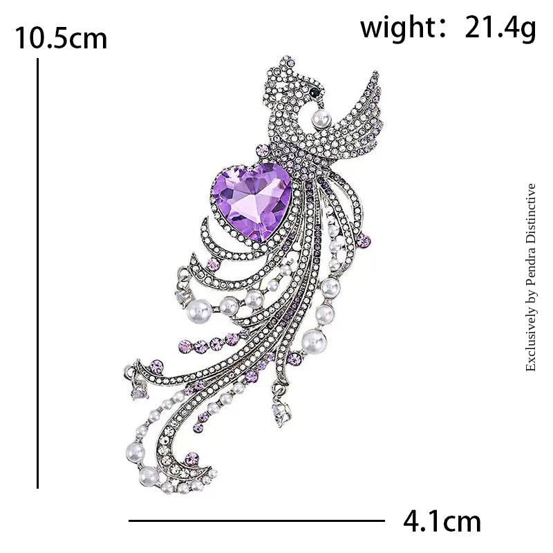 PENDRA Luxury Big Bird Brooch