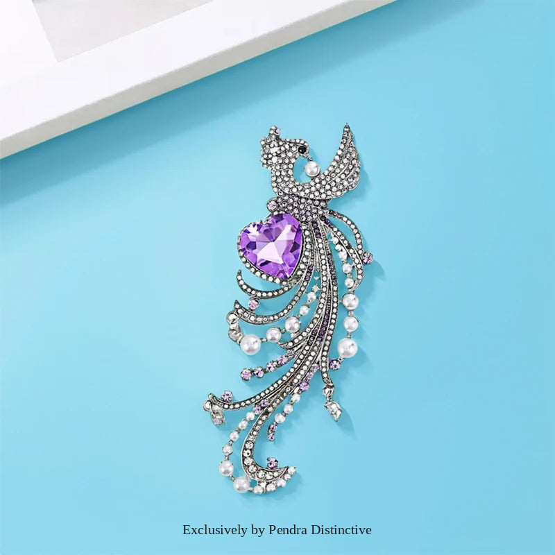 PENDRA Luxury Big Bird Brooch
