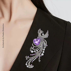 PENDRA Luxury Big Bird Brooch