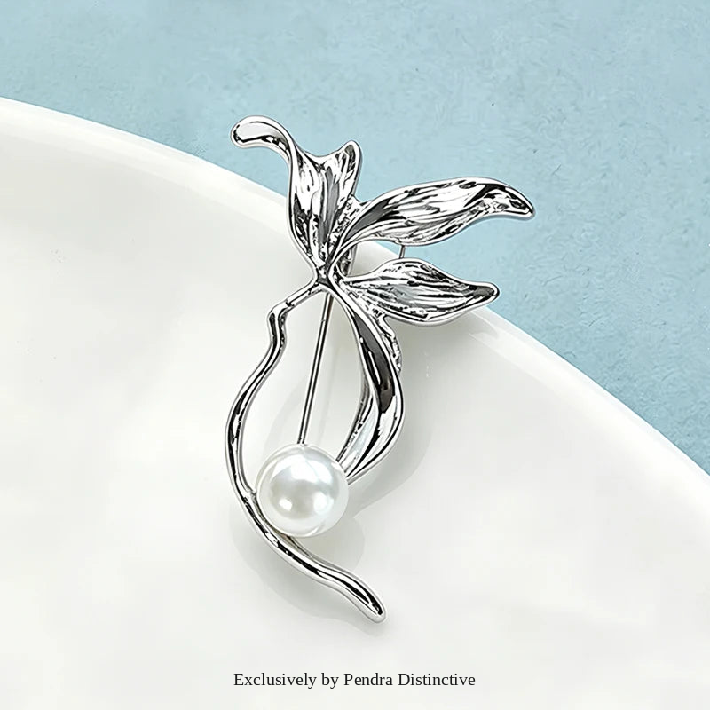 PENDRA Magnoliette Magnolia Flower Brooch