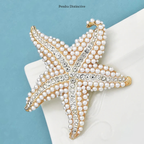 PENDRA Marina Pearl Starfish Brooch