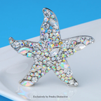 PENDRA Marina Sparkling Starfish Brooch
