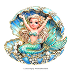 PENDRA Beautiful Mermaid Brooch