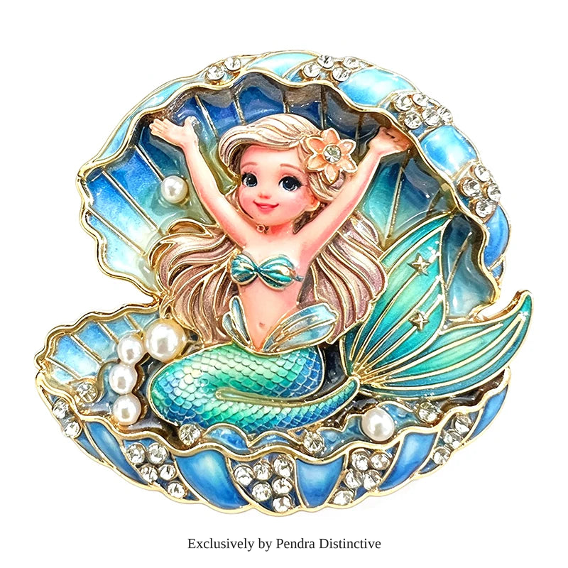 PENDRA Beautiful Mermaid Brooch