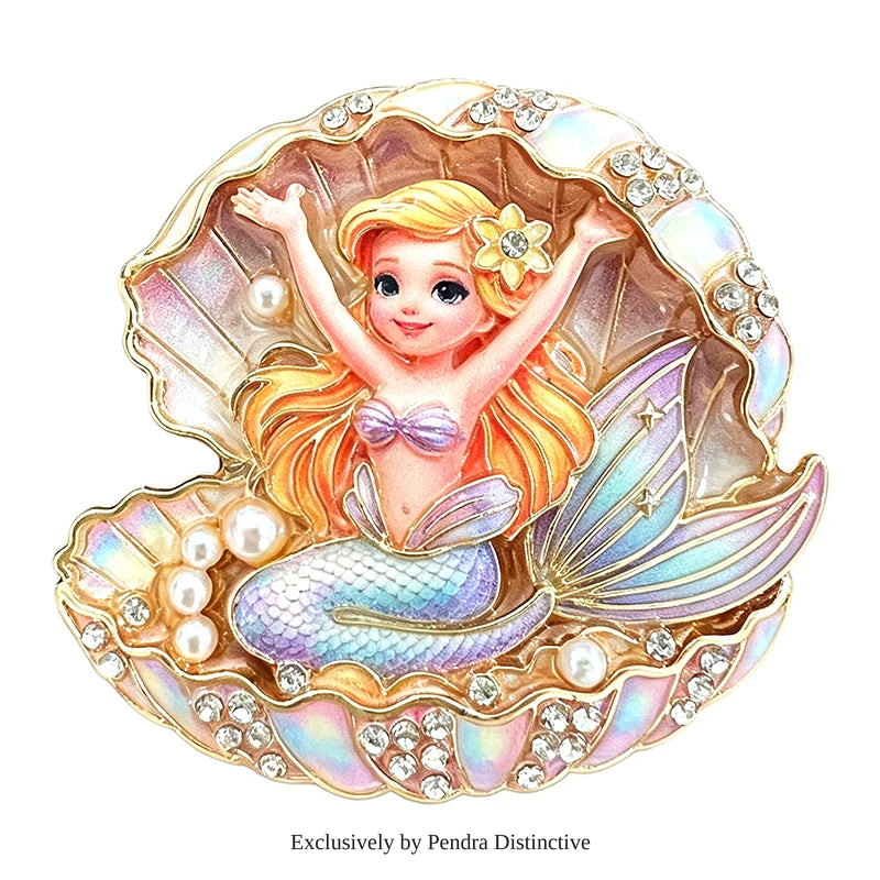 PENDRA Beautiful Mermaid Brooch