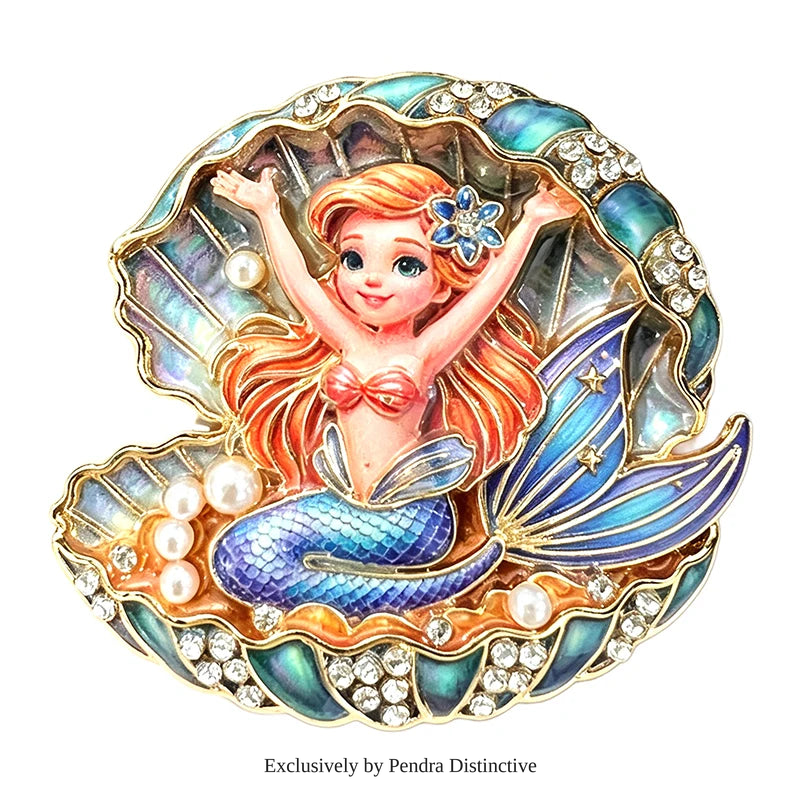 PENDRA Beautiful Mermaid Brooch