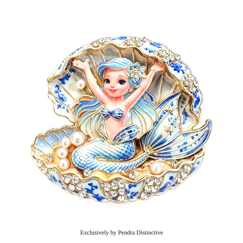 PENDRA Beautiful Mermaid Brooch