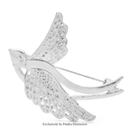 PENDRA Metal Flying Swallow Brooch