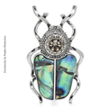 PENDRA Natural Shell Insects Brooch