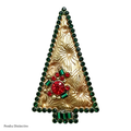 PENDRA Noelina Lovely Christmas Tree Brooch