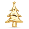 PENDRA Noelina Stainless Steel Classic Christmas Tree Brooch