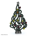 PENDRA Noelique Exquisite Christmas Tree Brooch