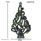 PENDRA Noelique Exquisite Christmas Tree Brooch