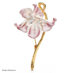 PENDRA Orchidelle Pretty Enamel Orchid Brooch