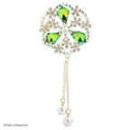 PENDRA Palmera Palace Flower Brooch
