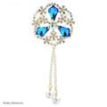 PENDRA Palmera Palace Flower Brooch