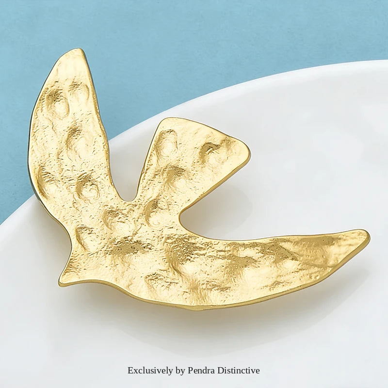 PENDRA Peaceful Pigeon Retro Rhinestone Brooch