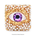 PENDRA Pearl Eye Brooch