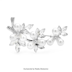 PENDRA Pearlfleur Pearl Flower Brooch