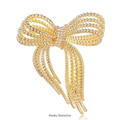PENDRA Bellarose Metal Bowknot Brooch