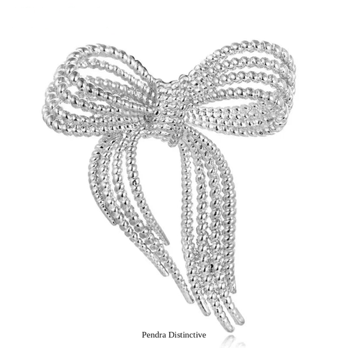PENDRA Bellarose Metal Bowknot Brooch